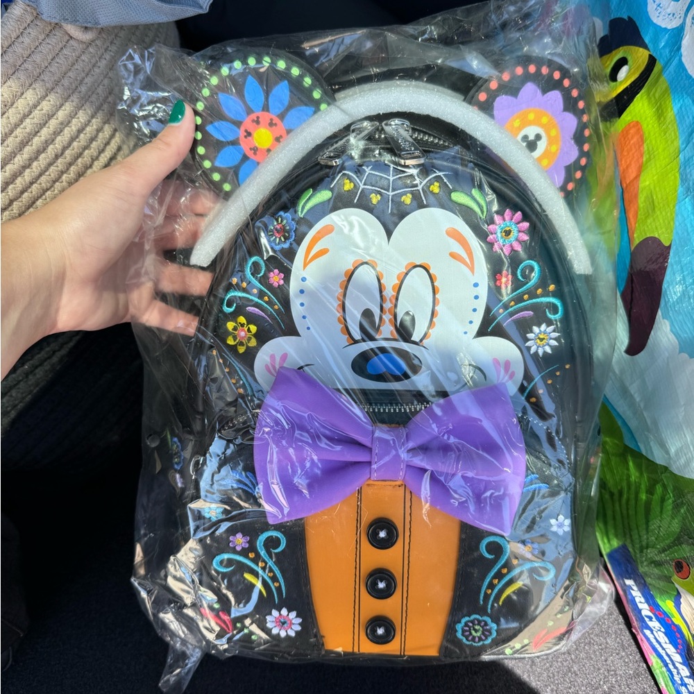 Loungefly Disney Mickey Mouse Sugar Skull